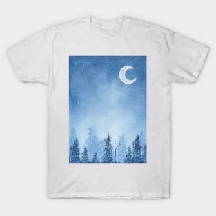 Blue galaxy T-Shirt